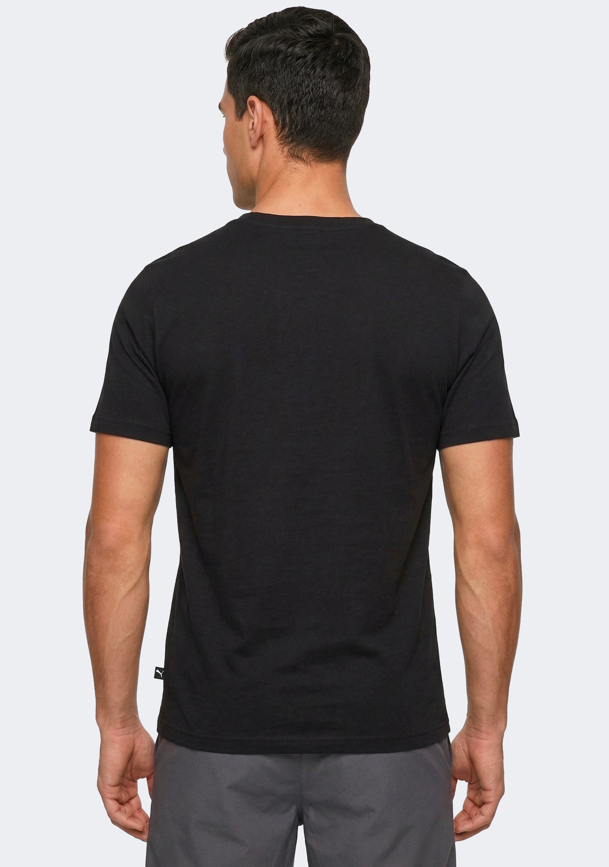 Puma Men’s Essential Logo Tee Black