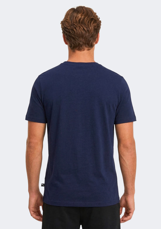 Puma Men’s Essential Logo Tee Navy