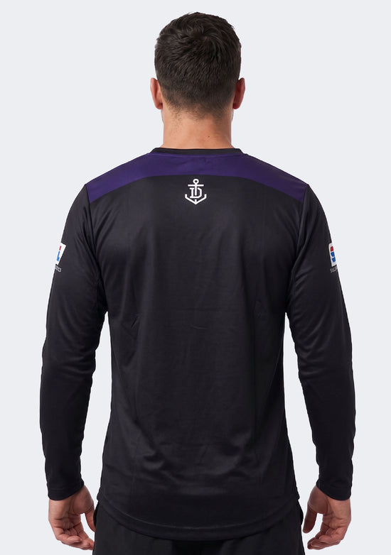Sekem Men's Fremantle Dockers Players Training Tee Long Sleeve