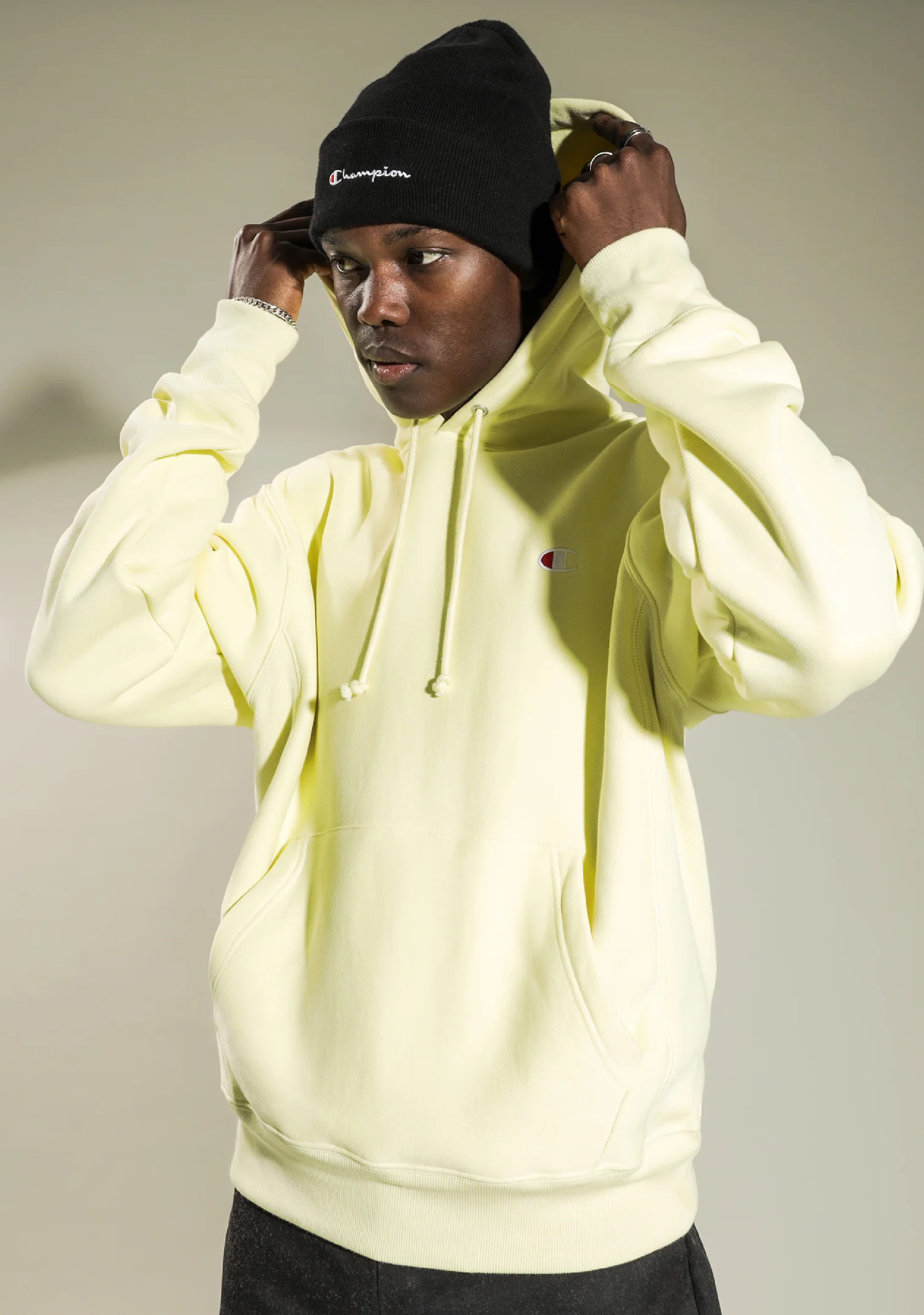 Champion Men's Reverse Weave Small C Hoodie