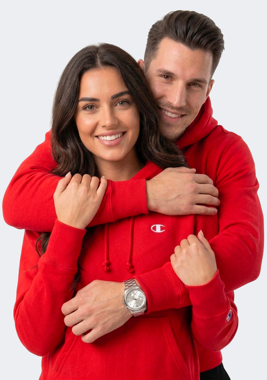 Champion Men's Reverse Weave Small C Logo Hoodie