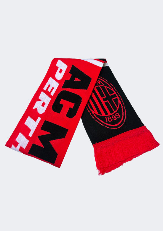 AC Milan Perth Tour 2025 Scarf