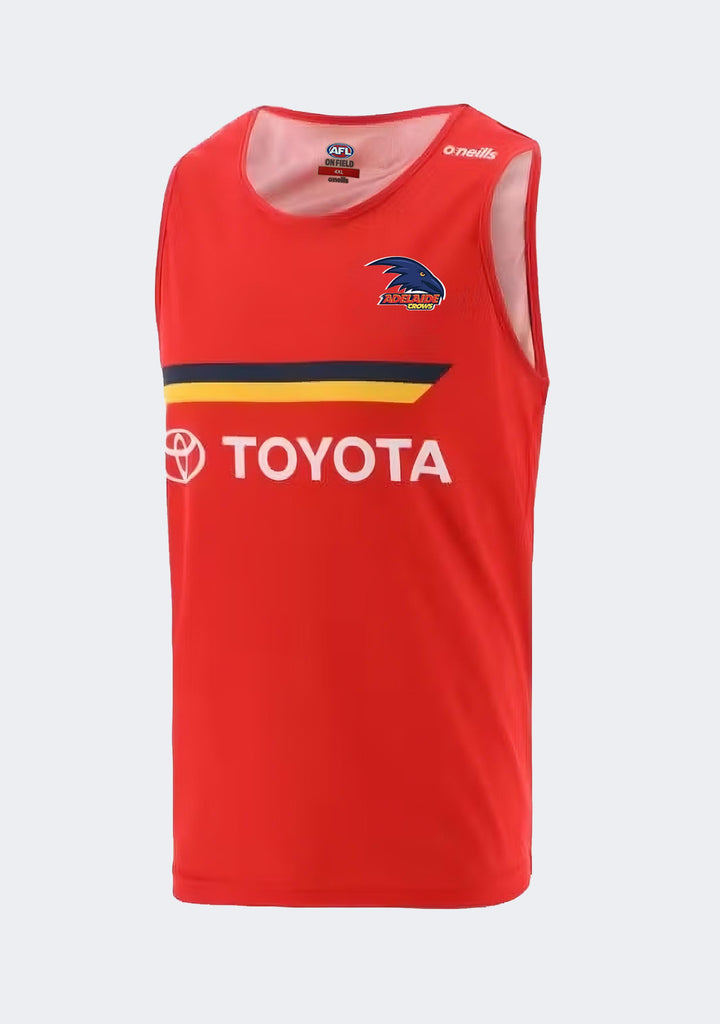 O'Neills Adelaide Crows 2021 Men’s Training Singlet Red