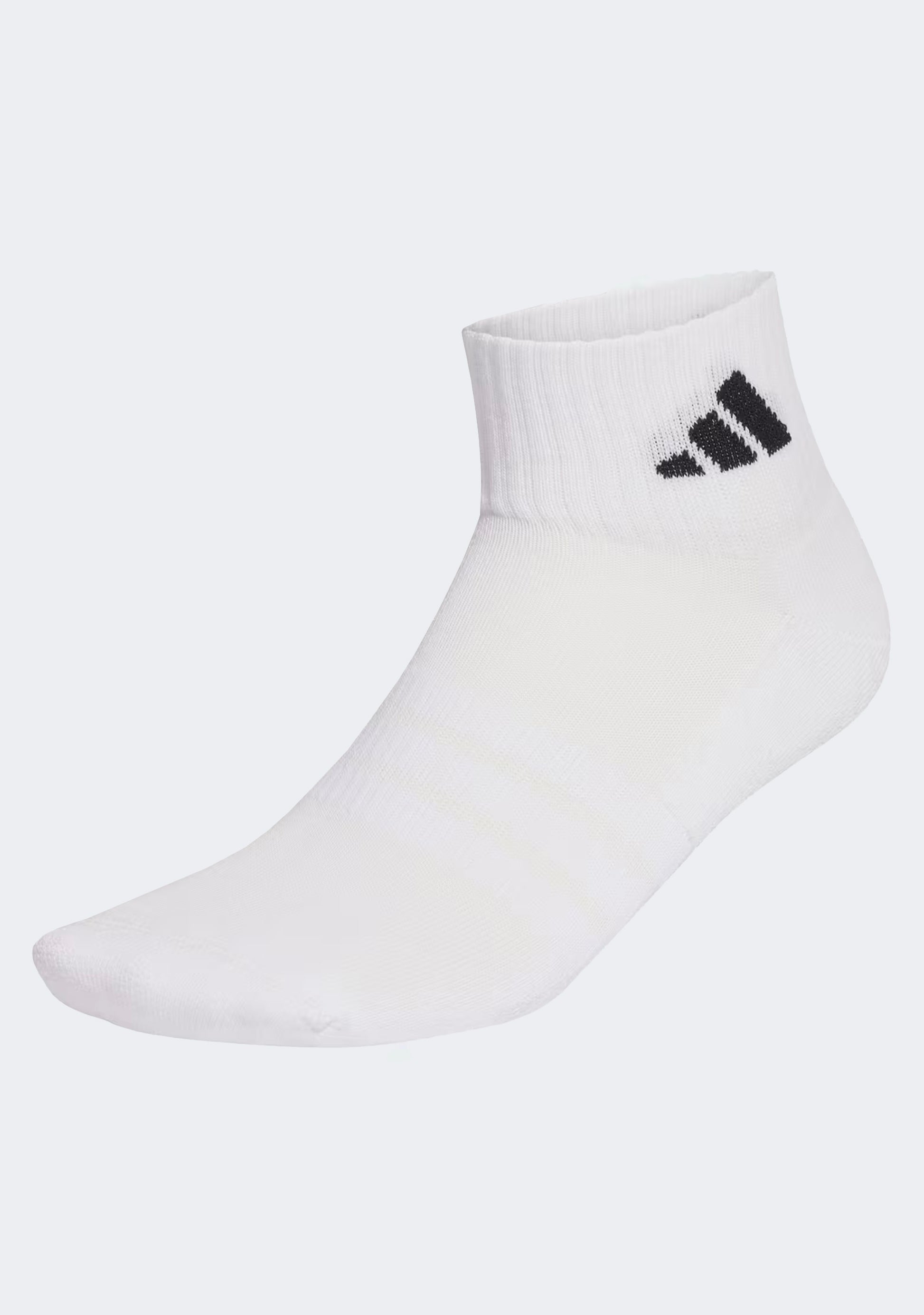 Adidas Adults 3 Pack Cushioned Sportswear Essential Ankle Socks