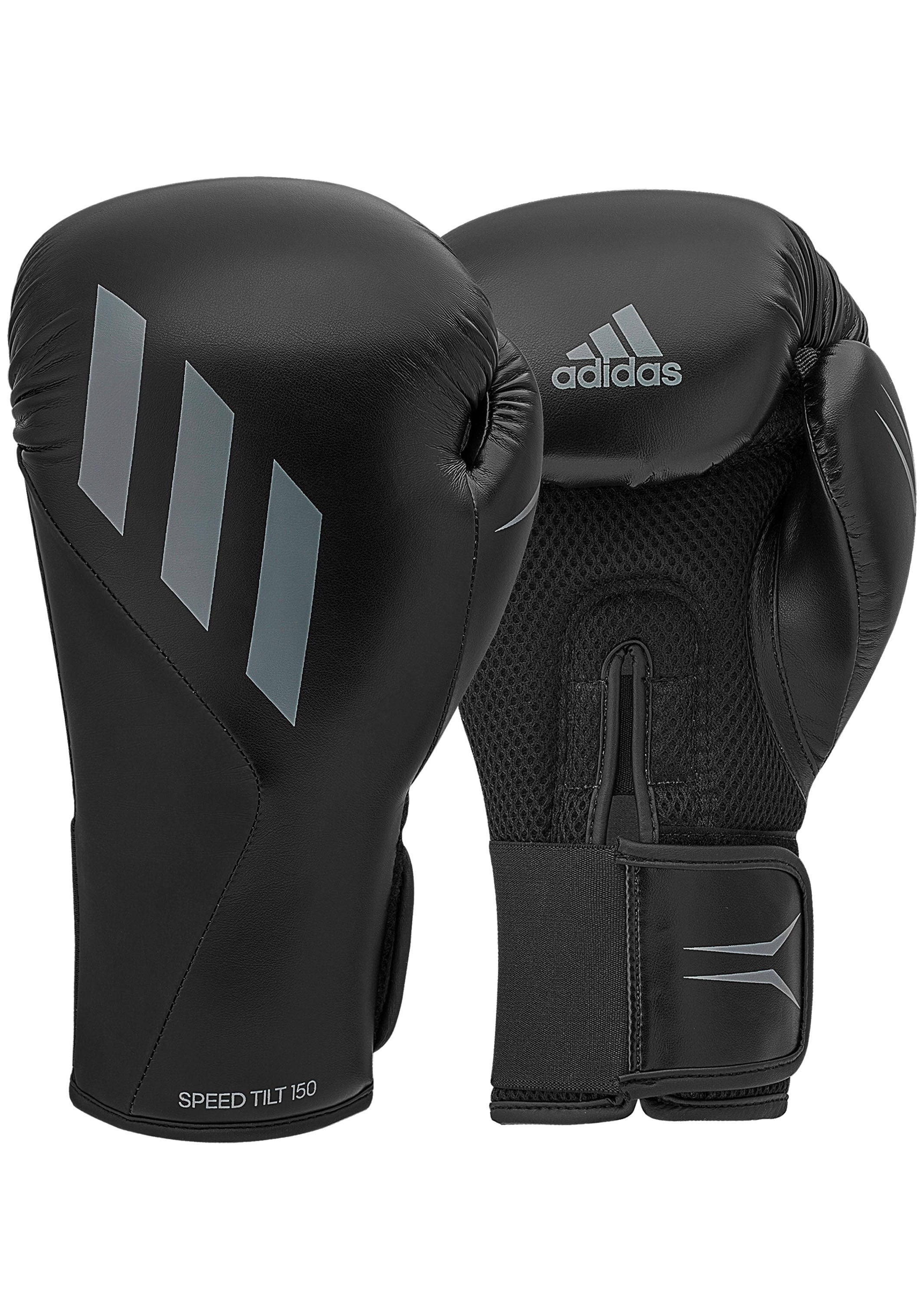 Adidas Speed Tilt 150 Boxing Gloves Black SPD150TGBBG BLACK Jim Kidd