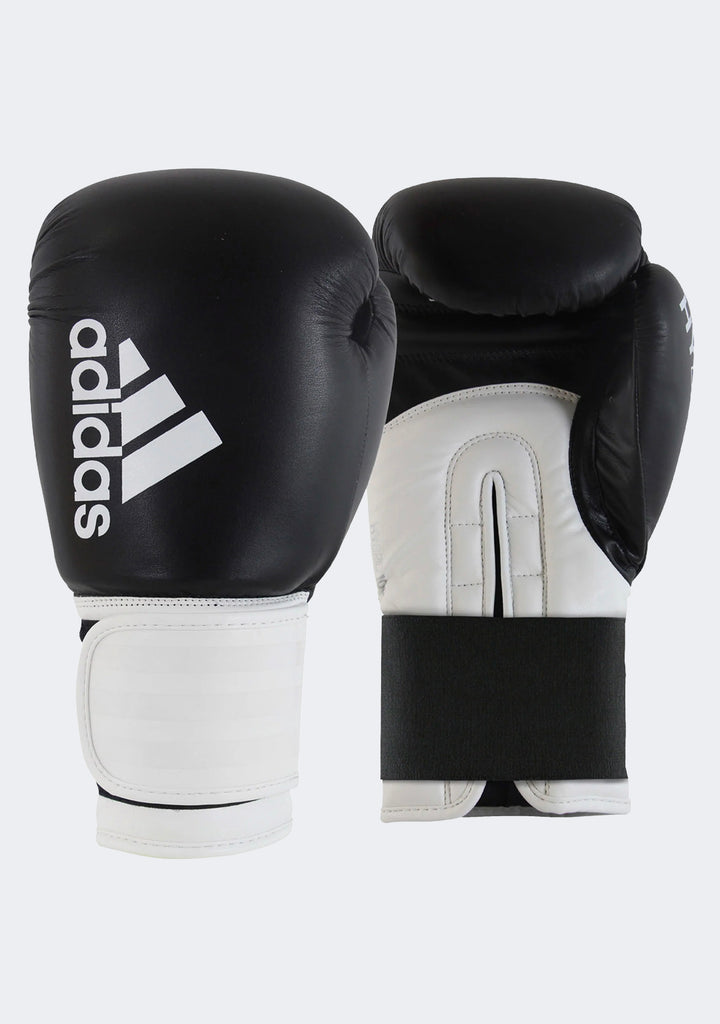 Adidas Hybrid 100 Boxing Gloves - Black / White