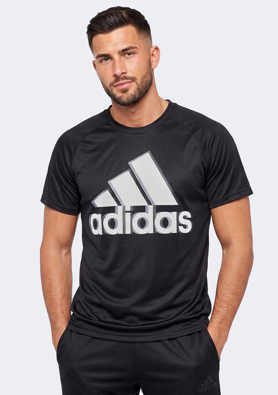 Adidas Men's Base Logo Tee Black