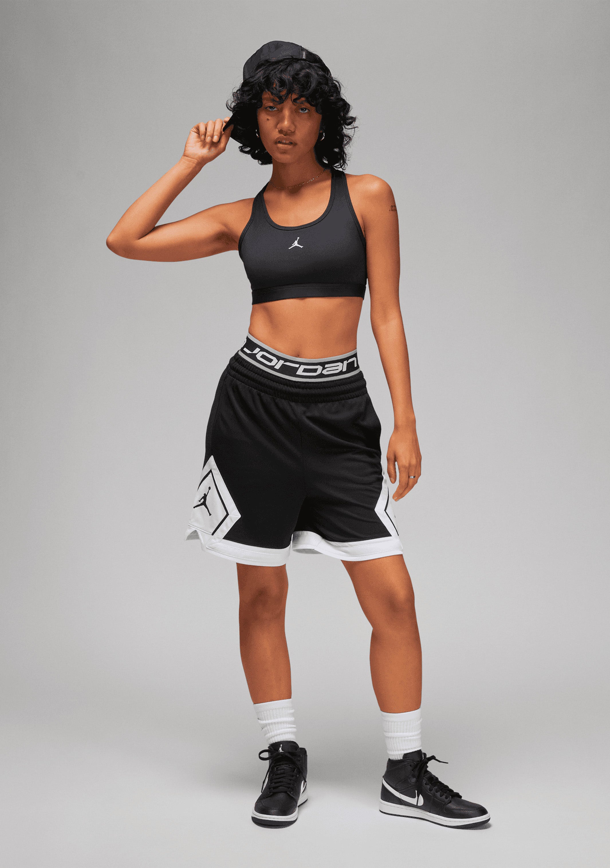 Nike Women's Jordan Sport Medium-Support Padded Jumpman Bra
