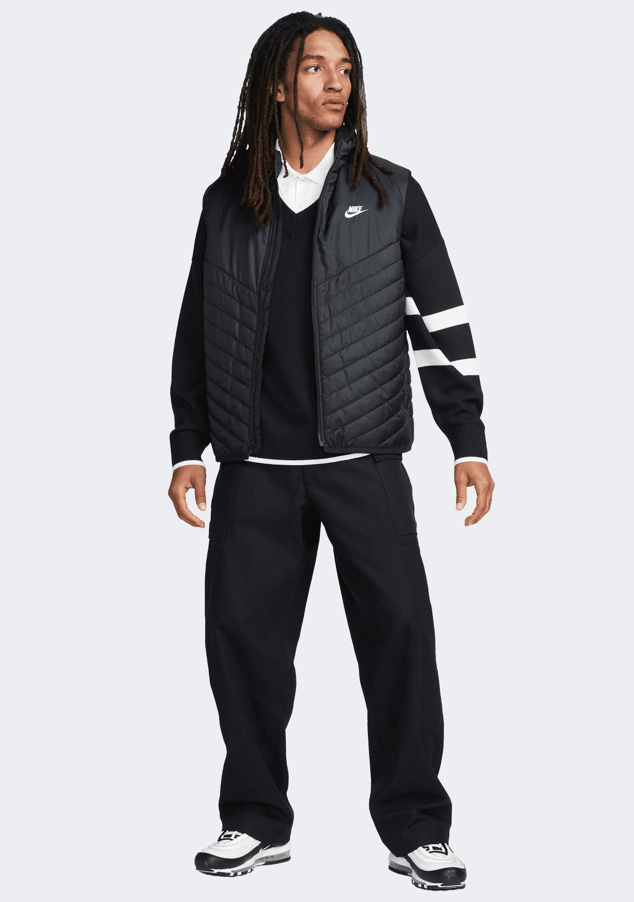 Nike Men's Therma Fit Mid-Weight Windrunner Sf Vest