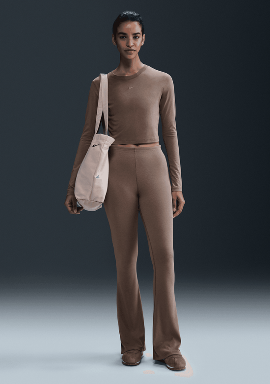 Nike Women's Tight Mini-Rib Flared Leggings