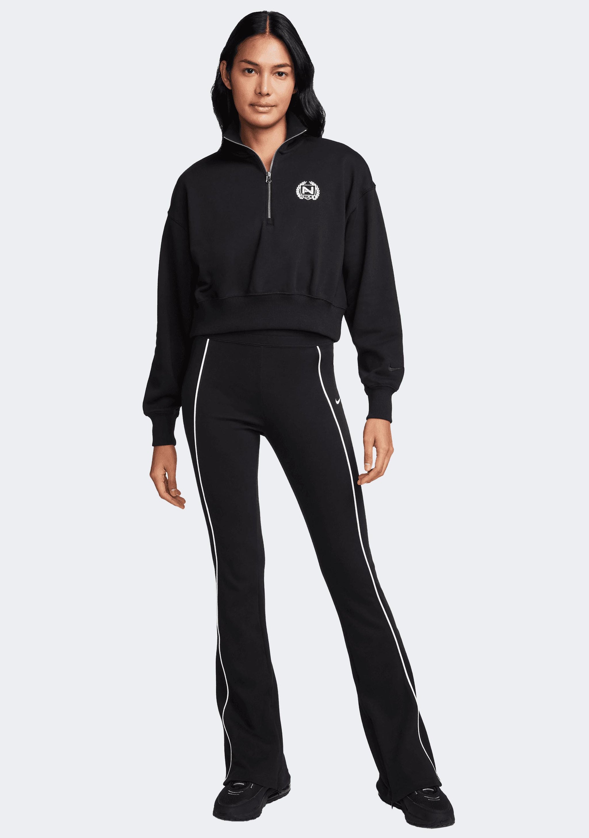 Nike Women's Sportswear Cropped Half Zip