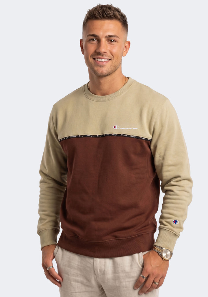 Champion Men's SPS Colourblock Script Crew
