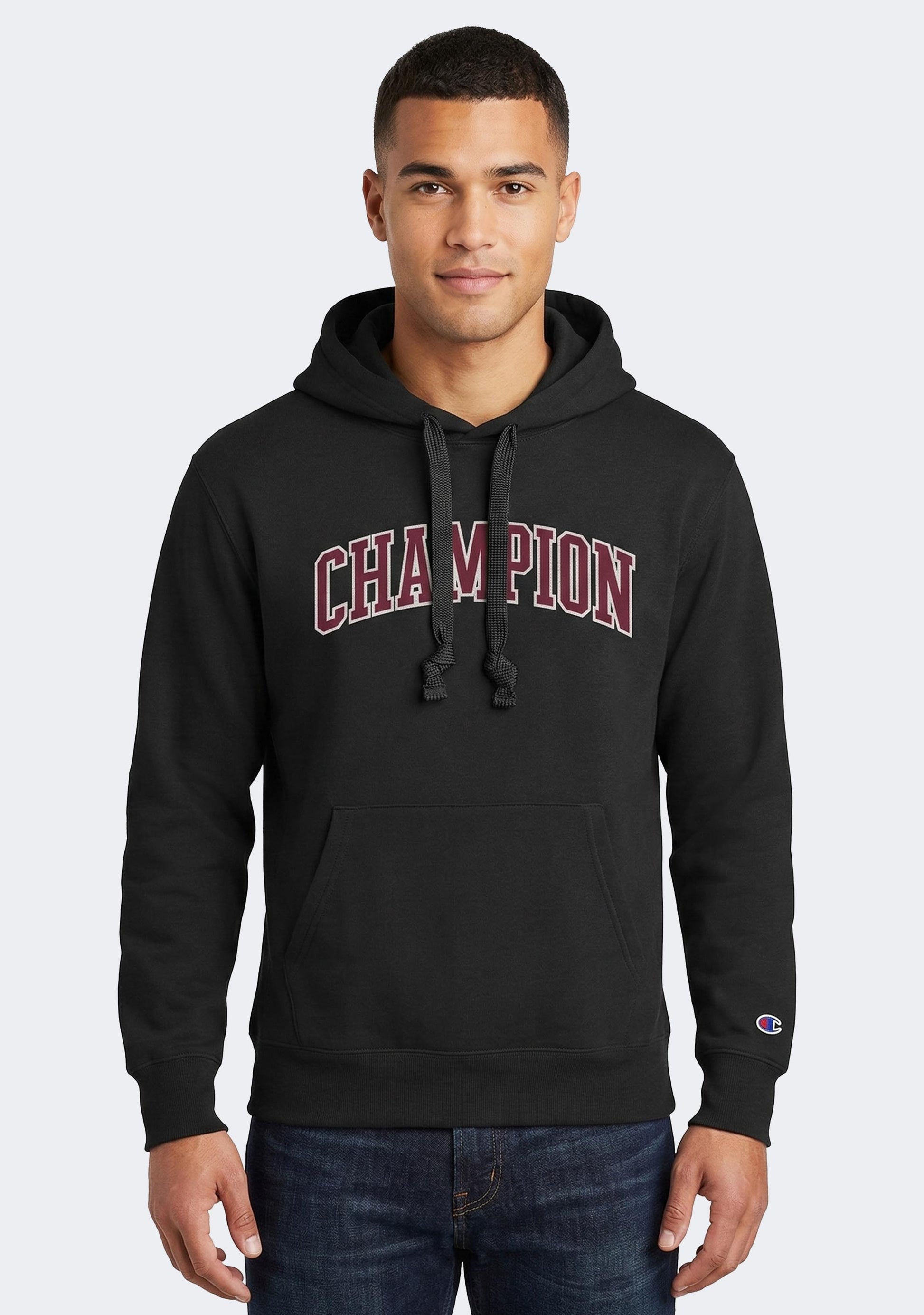 Champion Men's EU Rochester Bookstore Hoodie