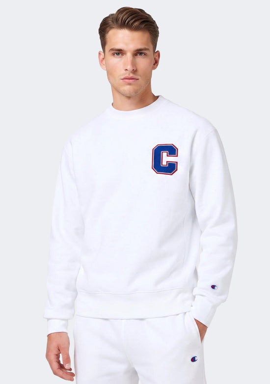 Champion Men's Rochester C Logo Crew