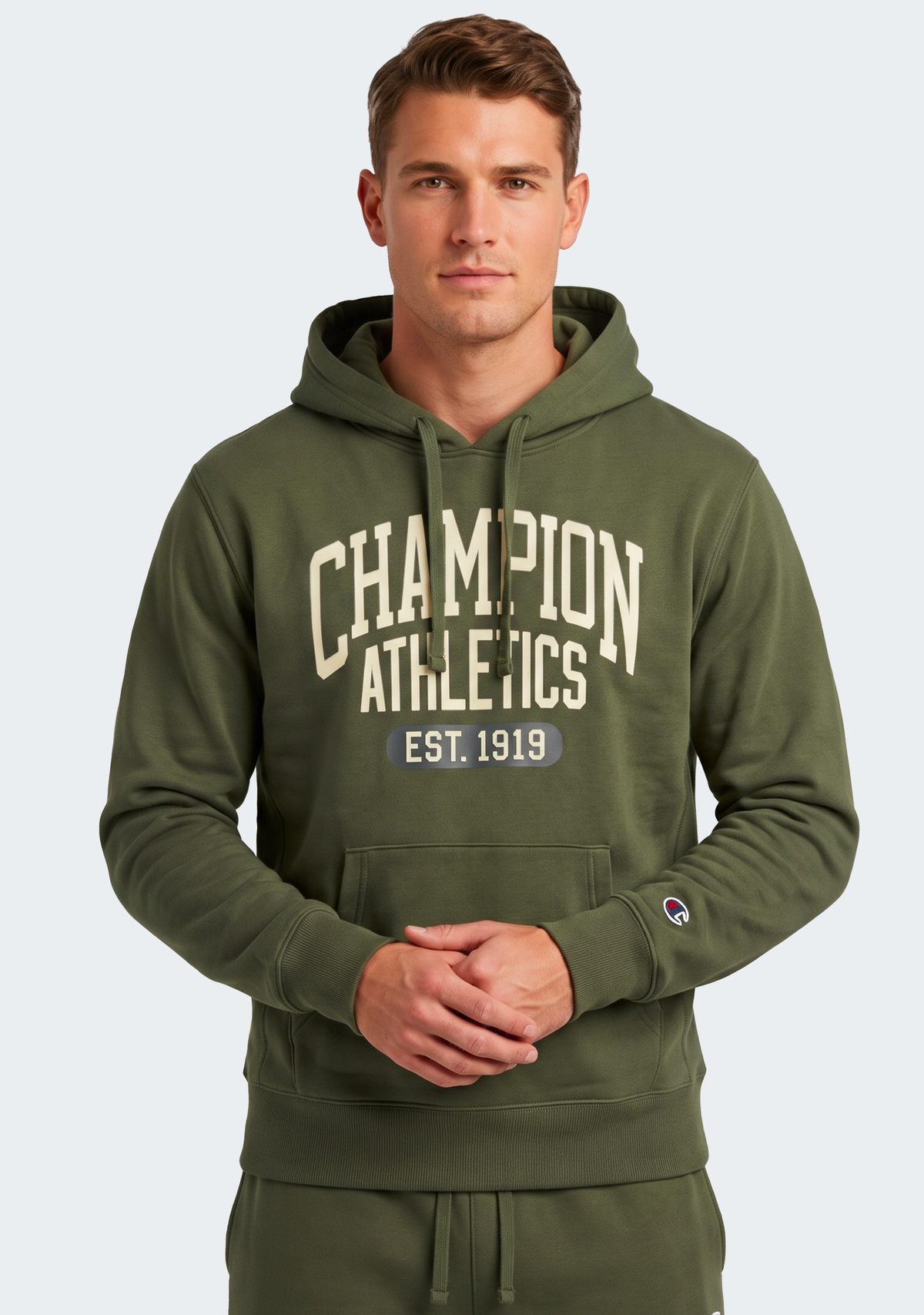 Champion Men's SPS Graphic Print Hoodie