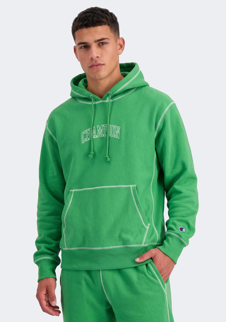 Champion Men's Reverse Weave Contrast Stitch Hoodie
