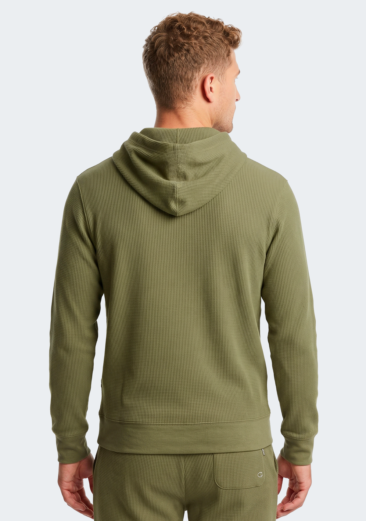 Champion Men's US Waffle Hoodie