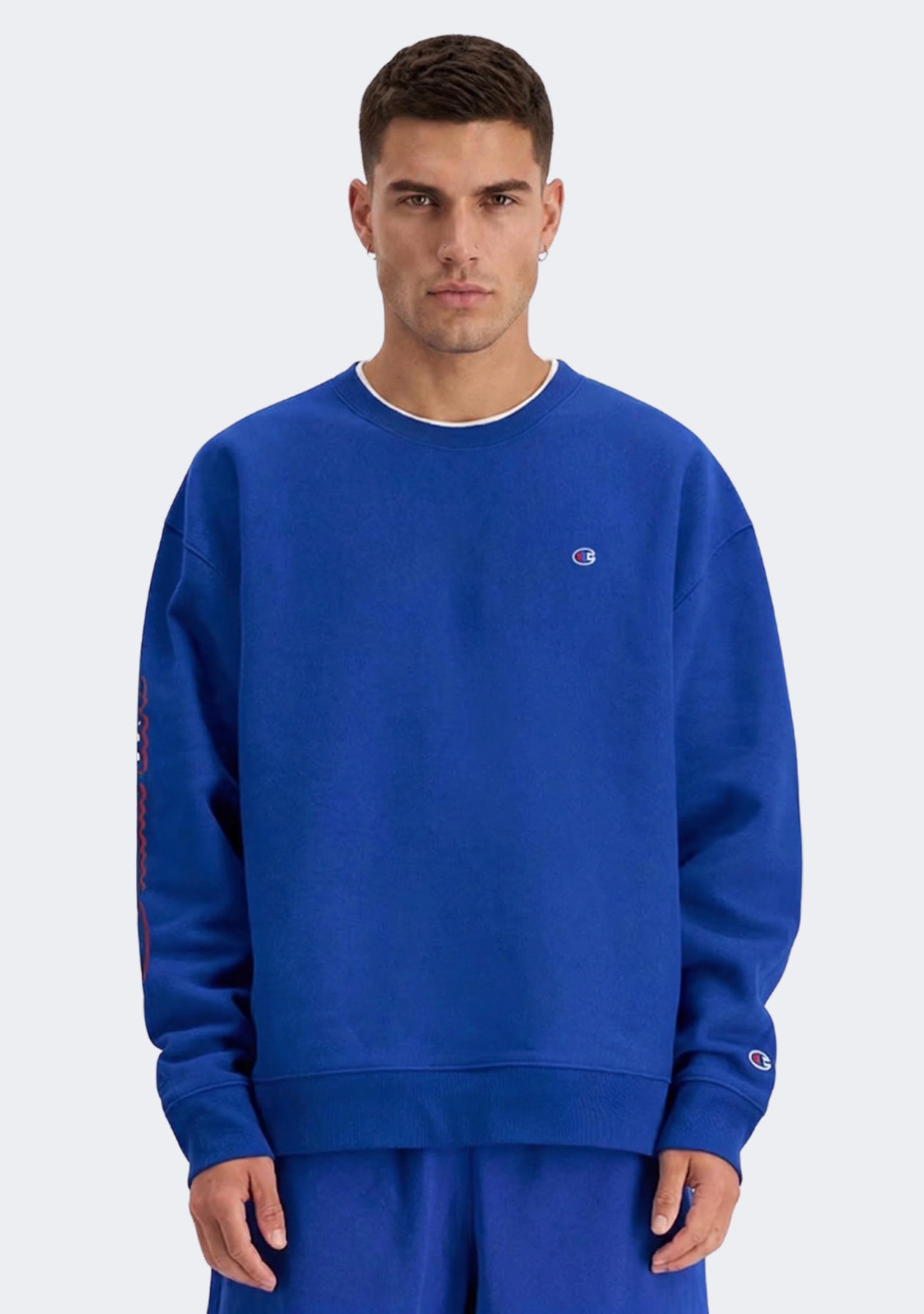 Champion Men’s Sporty Graphic Print Crew