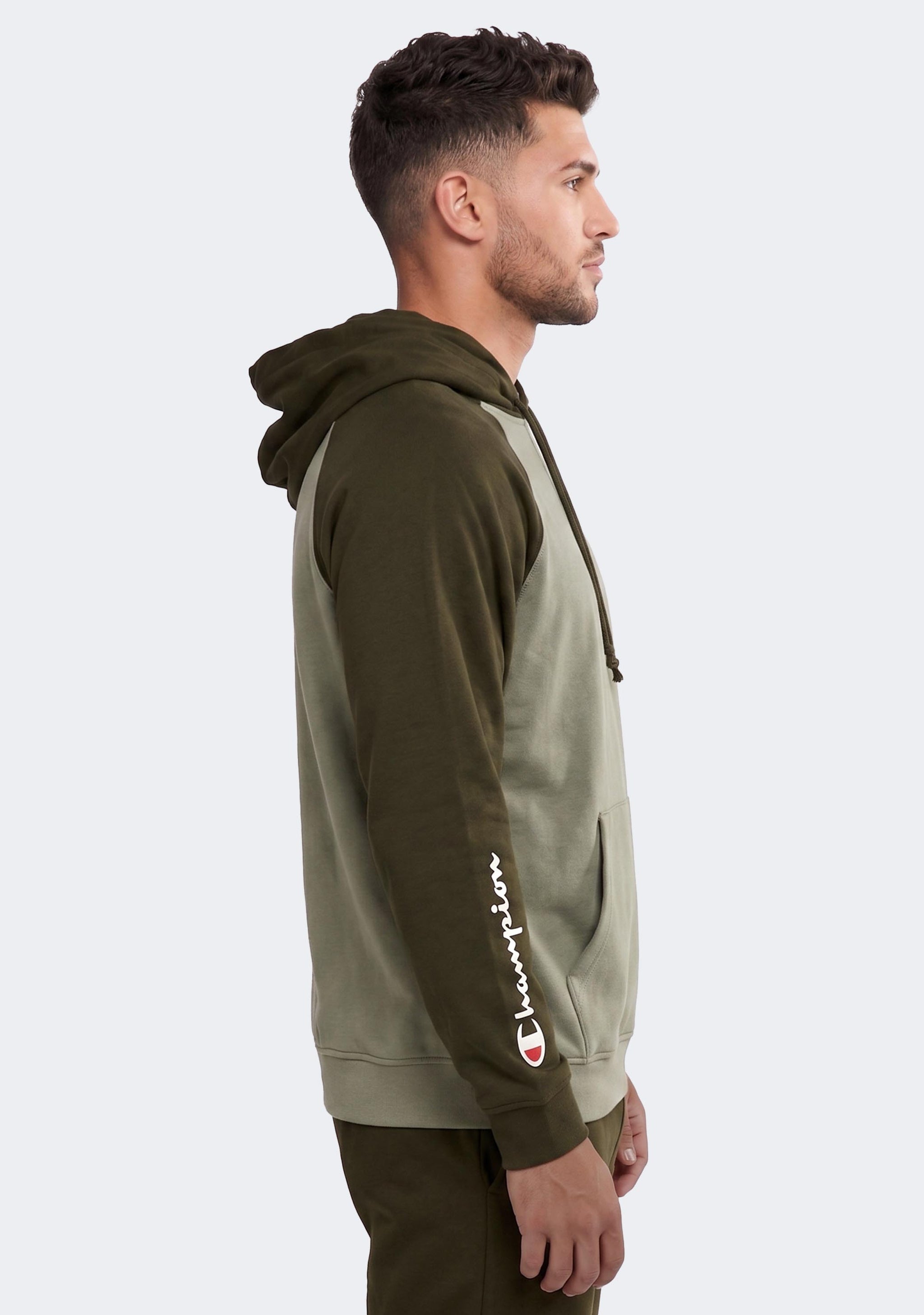 Champion Men's French Terry Colourblock Hoodie