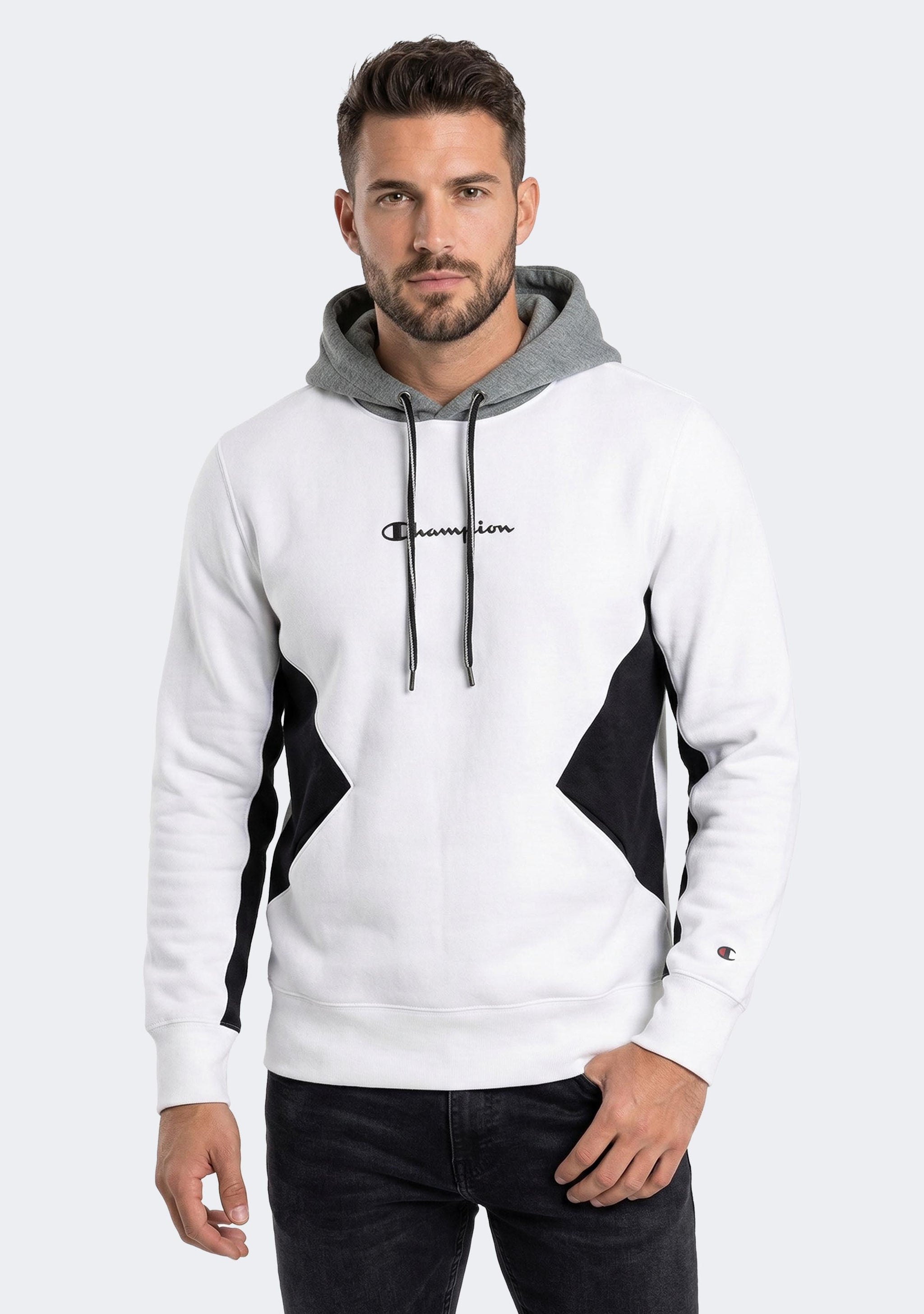 Champion Men's EU Mod Block Hoodie