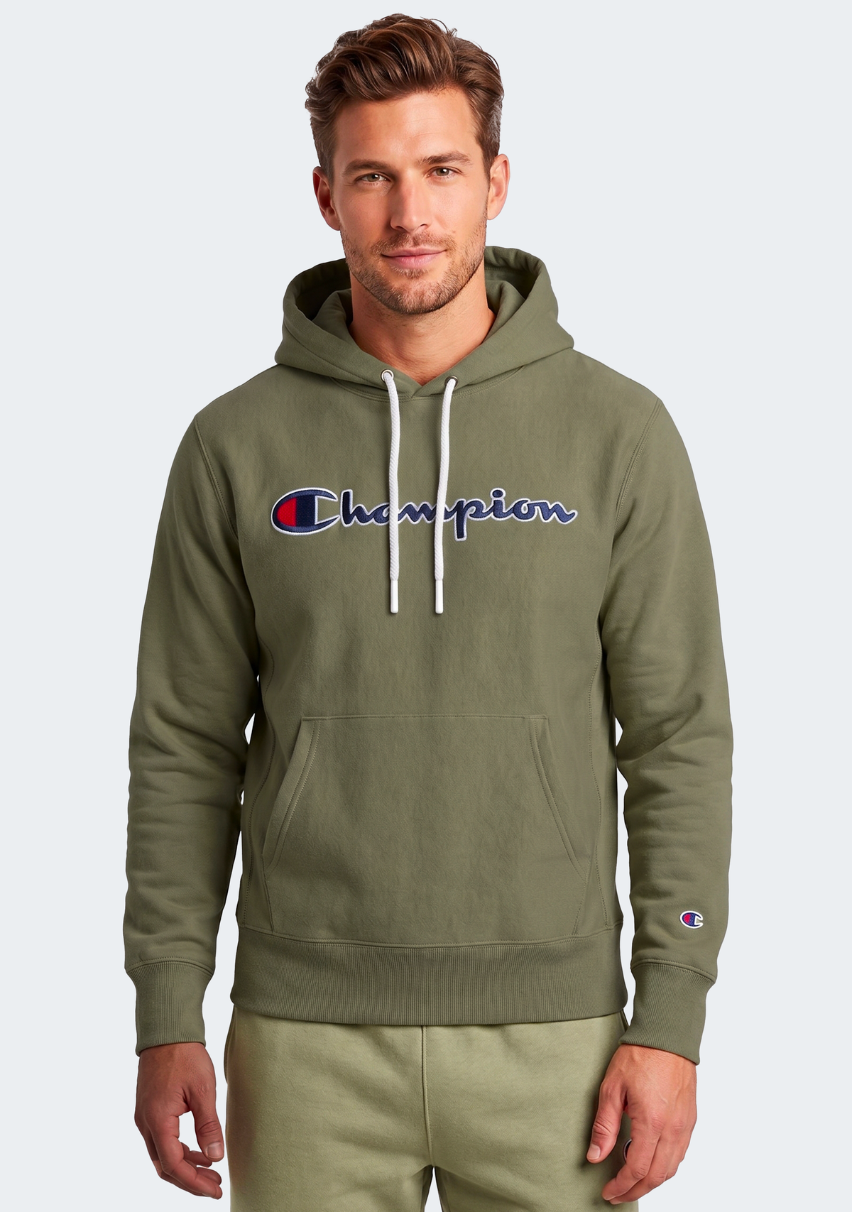 Champion Men's EU Script Hoodie