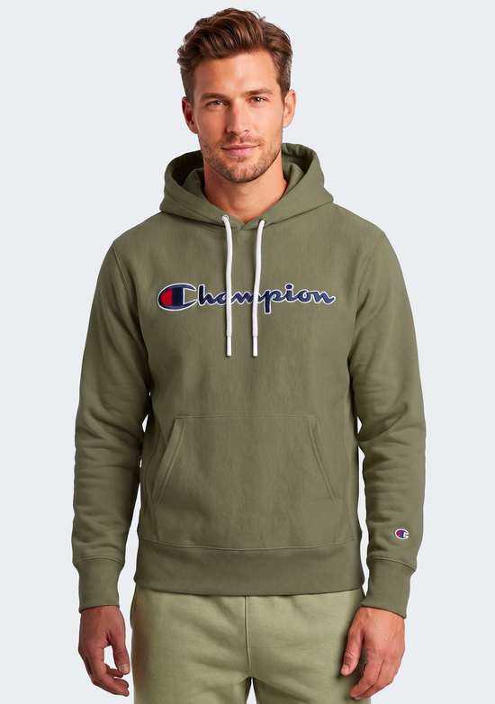 Champion Men's EU Script Hoodie
