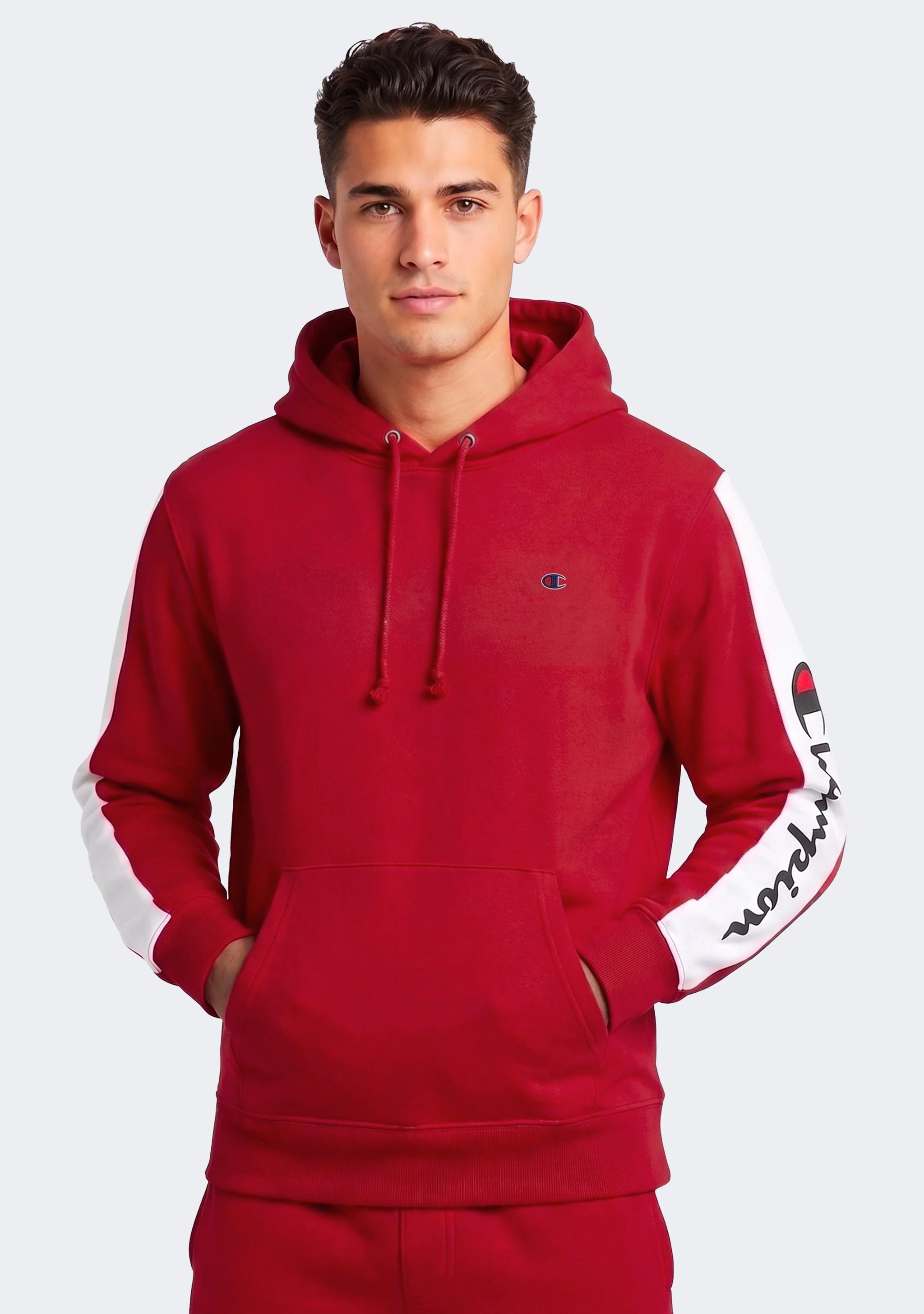 Champion Men's Sporty Panel Hoodie