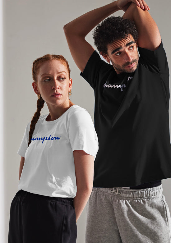 Champion Women's Script Short Sleeve Tee