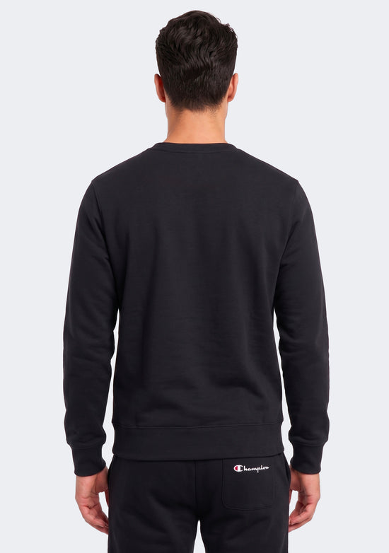 Champion Men’s Script Crew Black