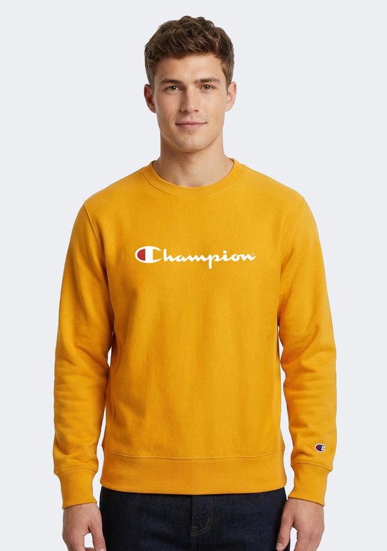 Champion Men's Script Crew