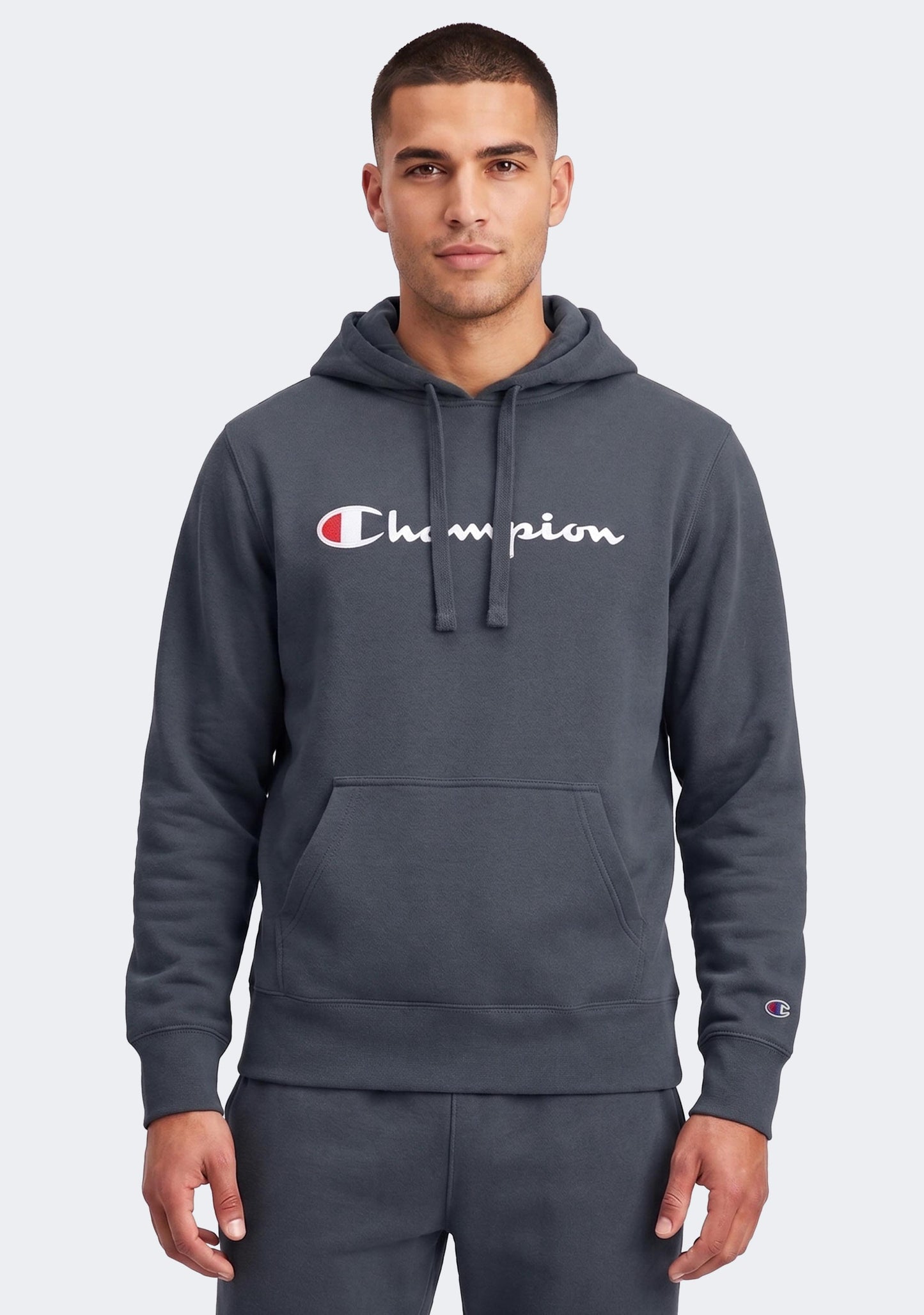 Champion Men’s Script Hoodie Chimney