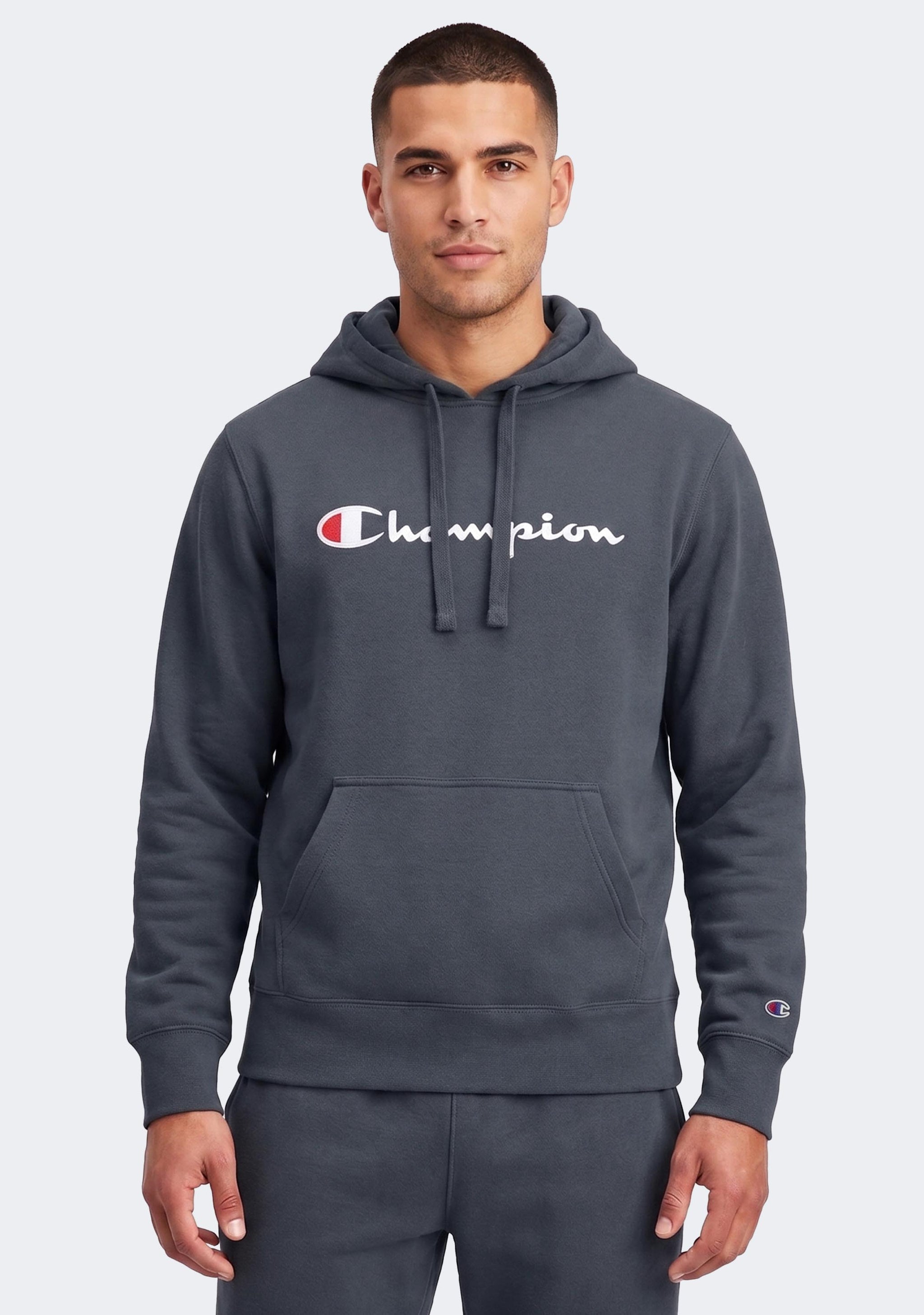 Champion Men’s Script Hoodie Chimney
