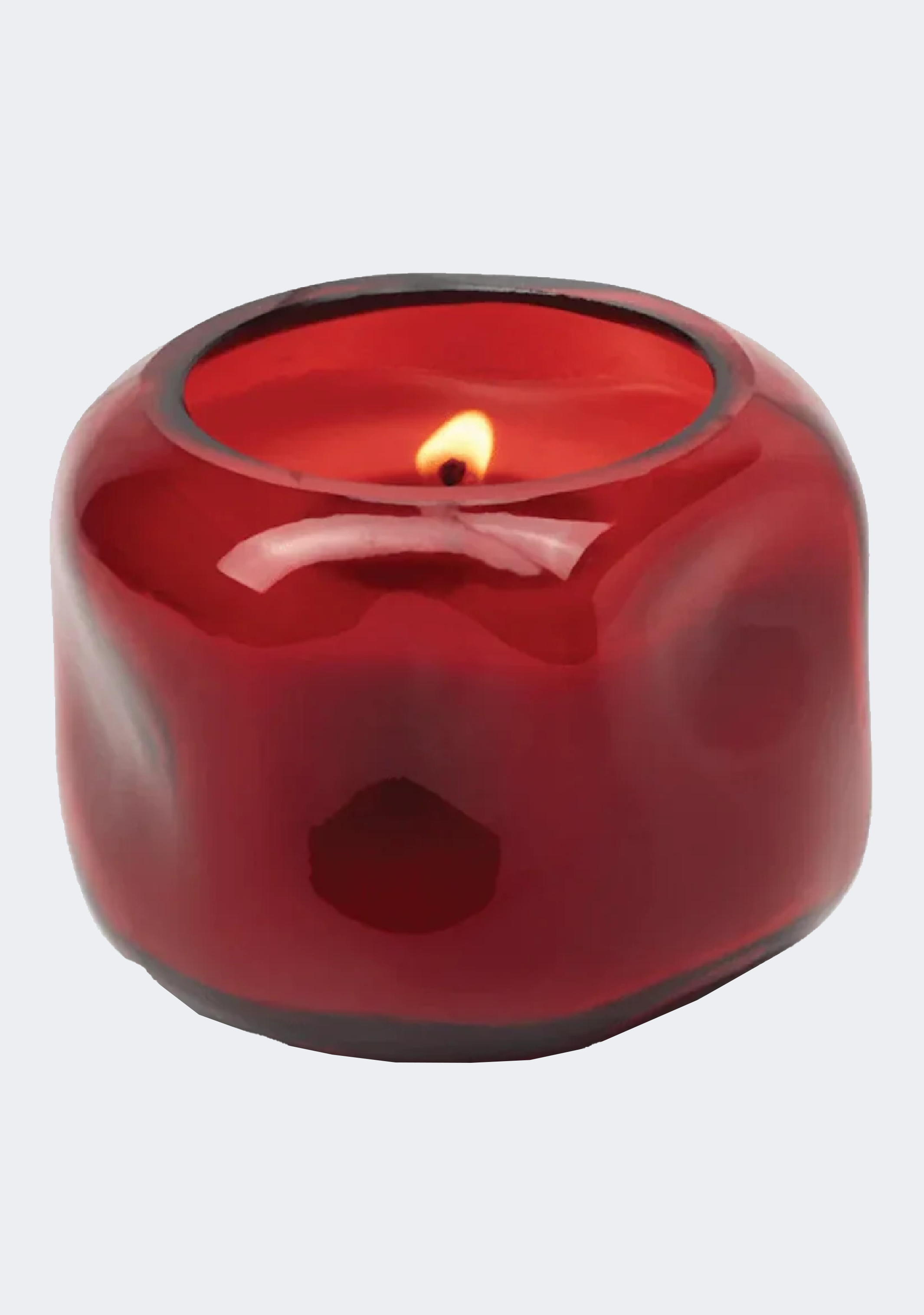 Paddywax Basalt Red 5oz Glass Candle - Yuzu Woods