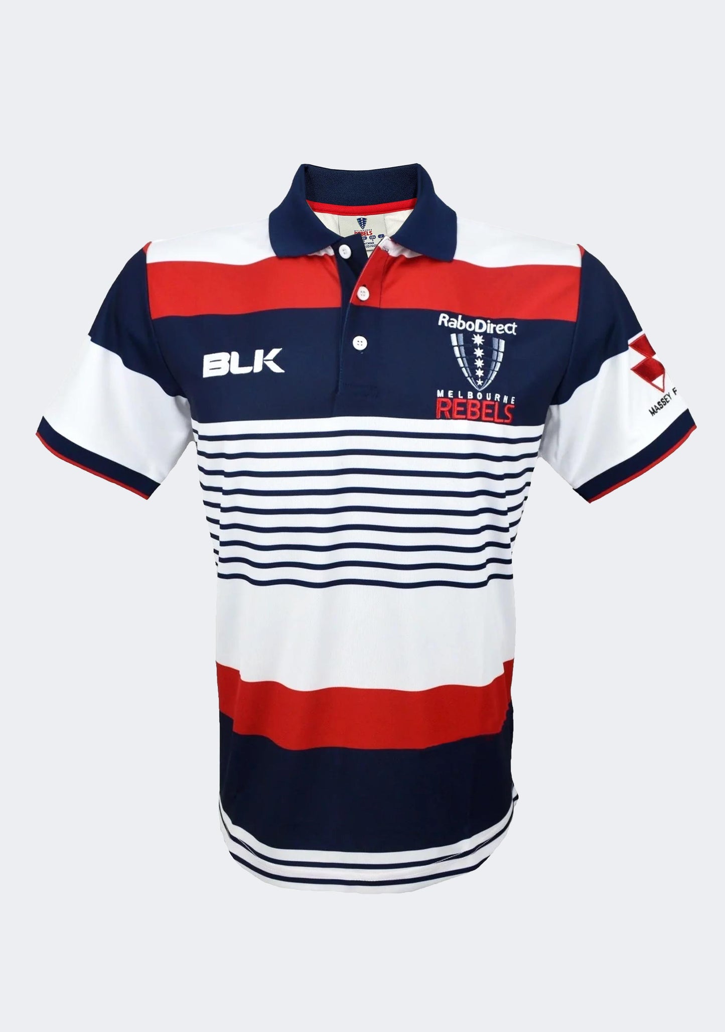 BLK Men's Melbourne Rebels Media Polo 2015