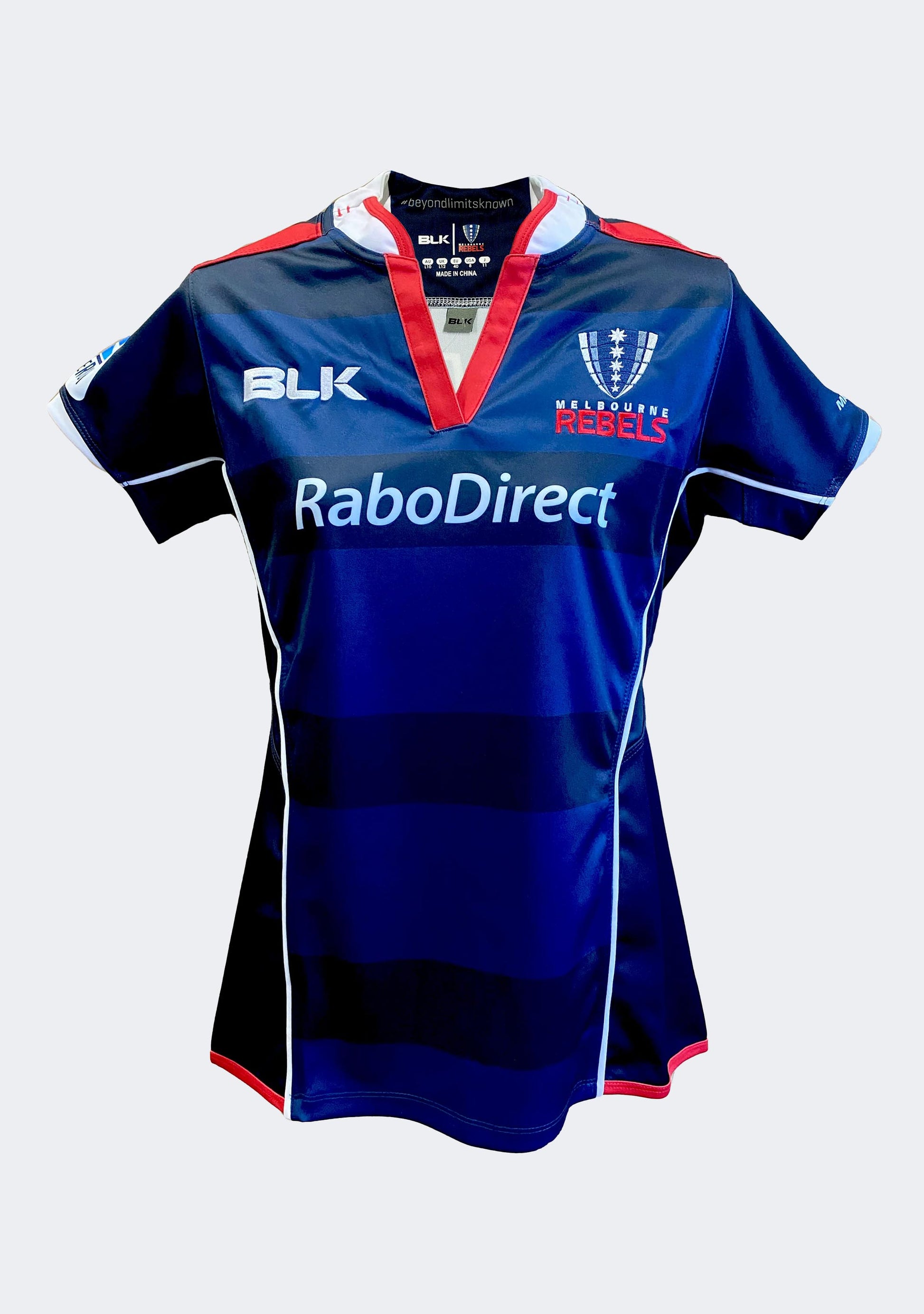 BLK Women's Melbourne Rebels Replica Jersey Away 2015