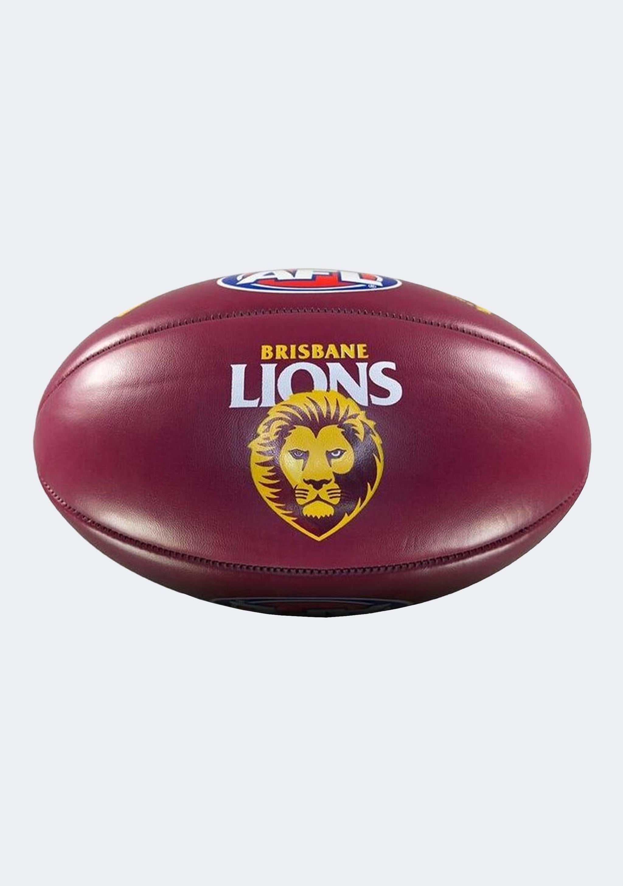 Sherrin Brisbane Lions PVC AFL Team Logo Football