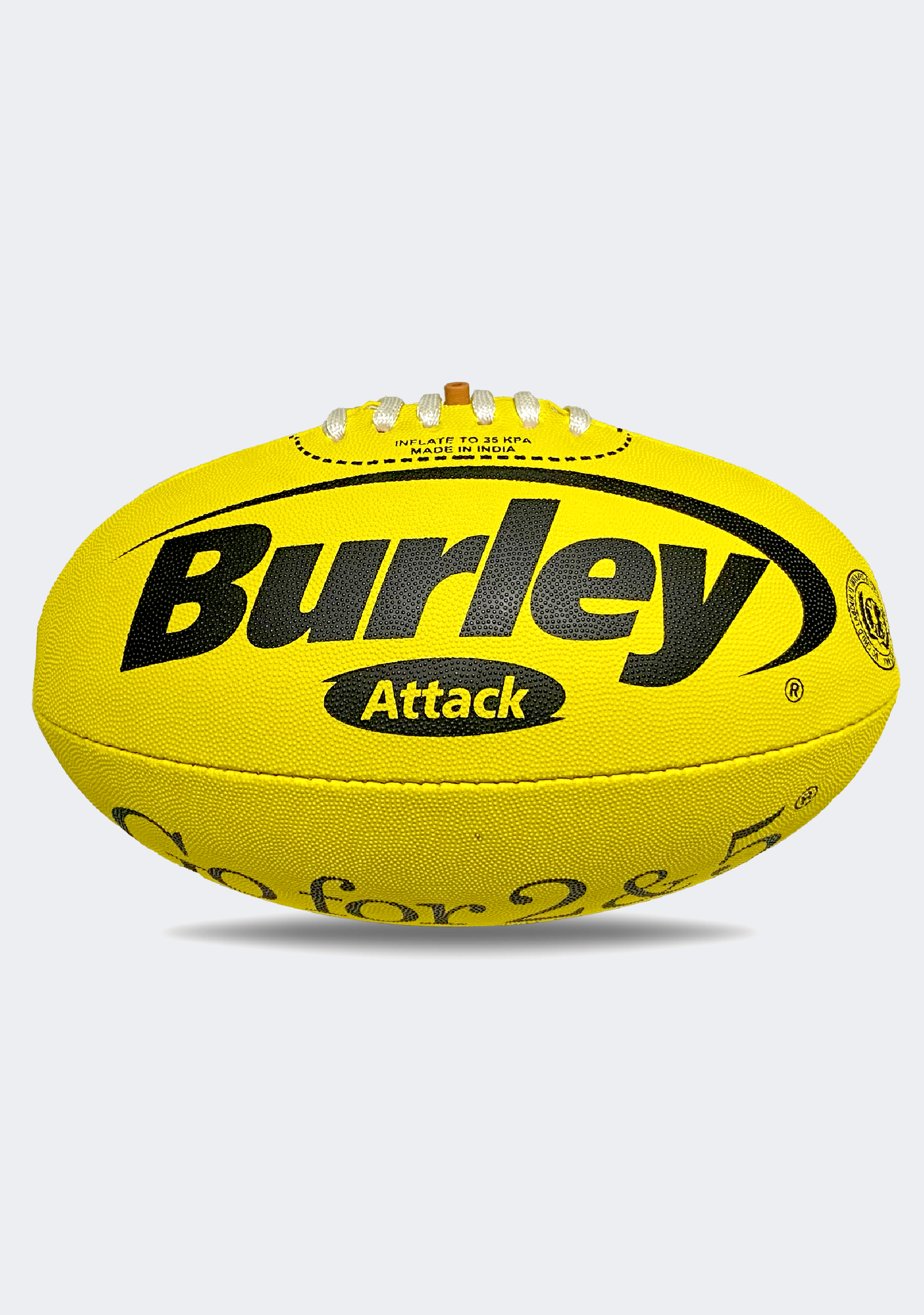 Burley Attack Football Go for 2 & 5 Size 2