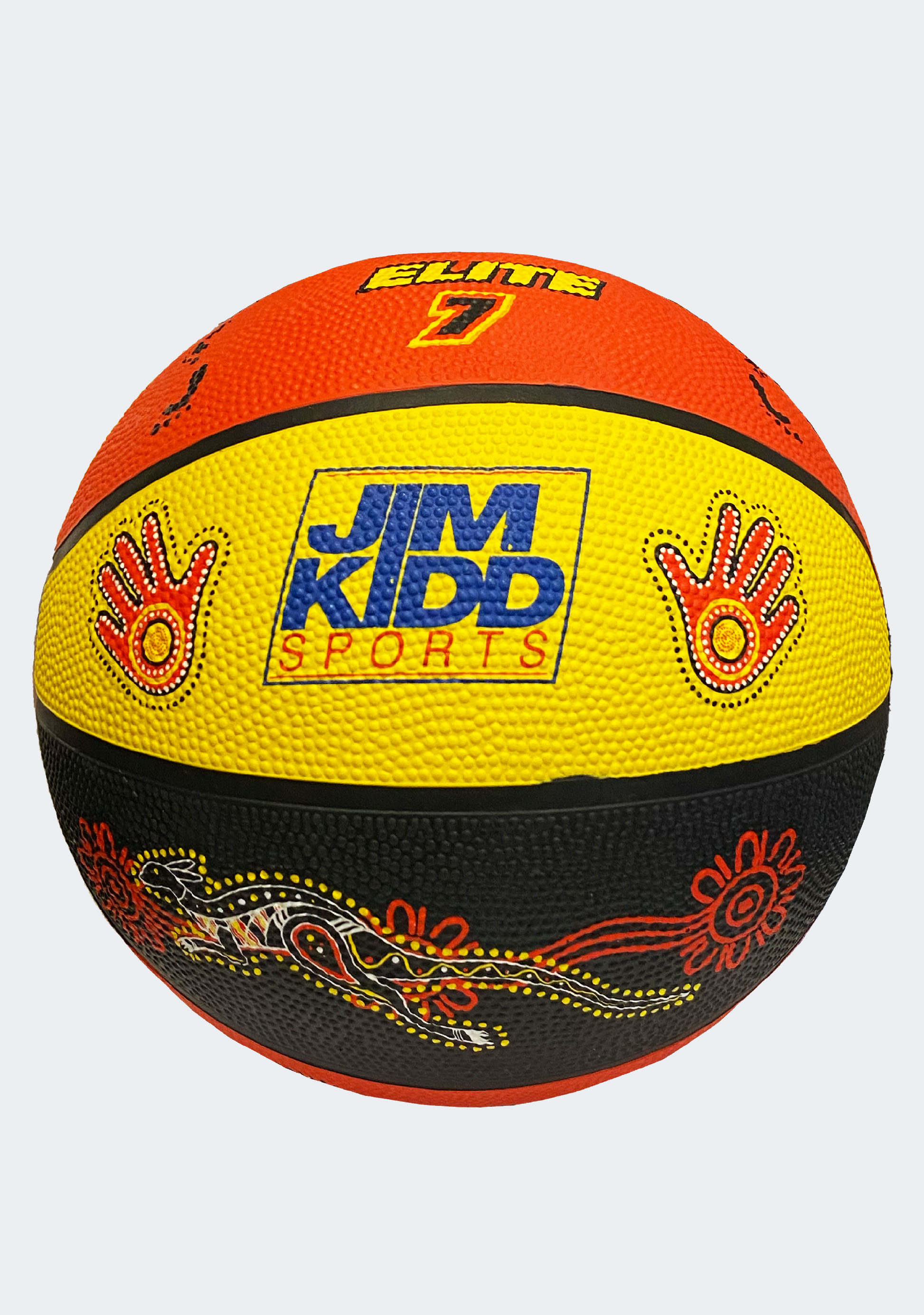 BURLEY x JKS Rubber Indigenous Basketball Size 5