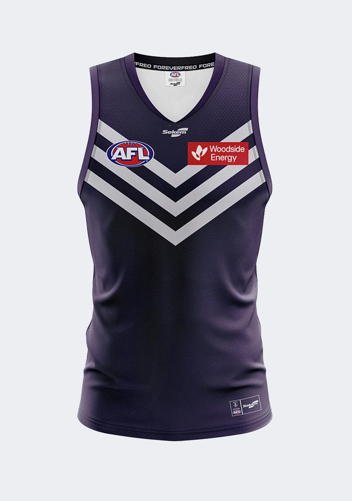 Burley Sekem Adult Fremantle Dockers Home Replica Jumper