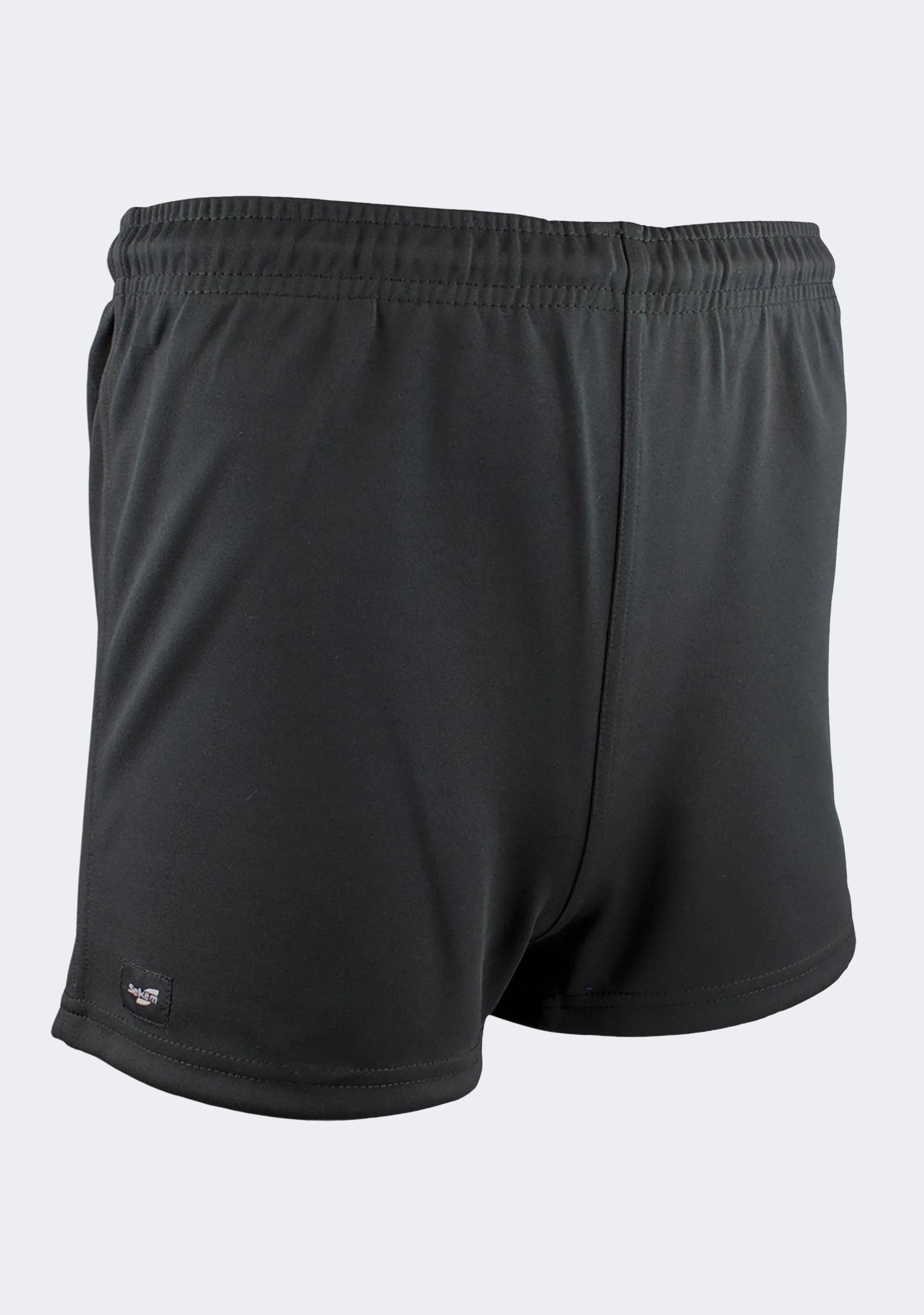Burley Sekem Men's Black Baggy Football Shorts