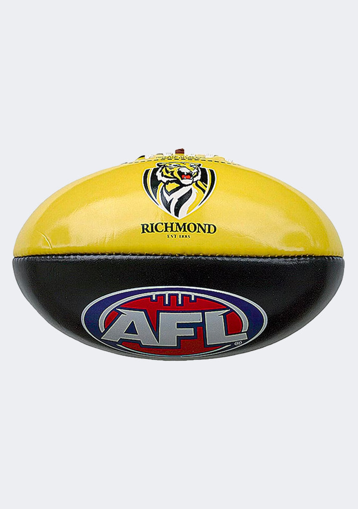Burley PVC AFL Richmond Tigers Footy Ball 20cm