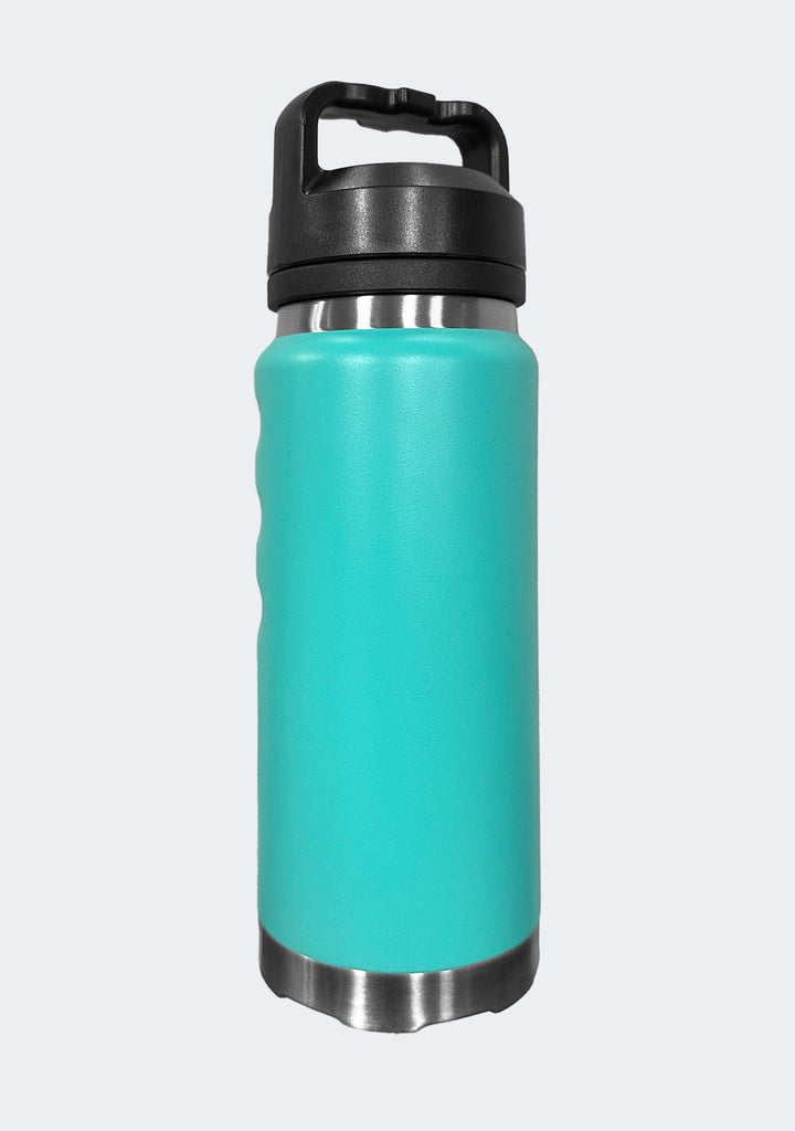 Fridgy 780mL Grip Range Dual Lid Water Bottle Aqua