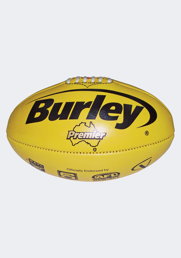 Burley Premier Australian Rules Football - Yellow (Size 3)