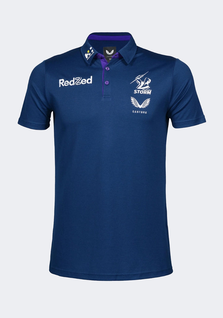 Castore Men’s Melbourne Storm Media Polo Players