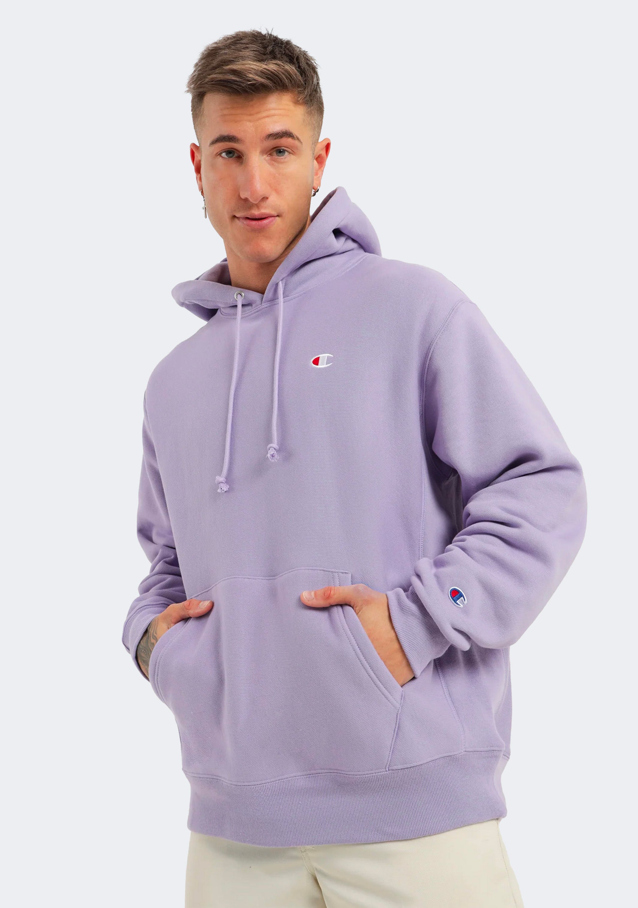 Champion Men's Reverse Weave Small C Hoodie