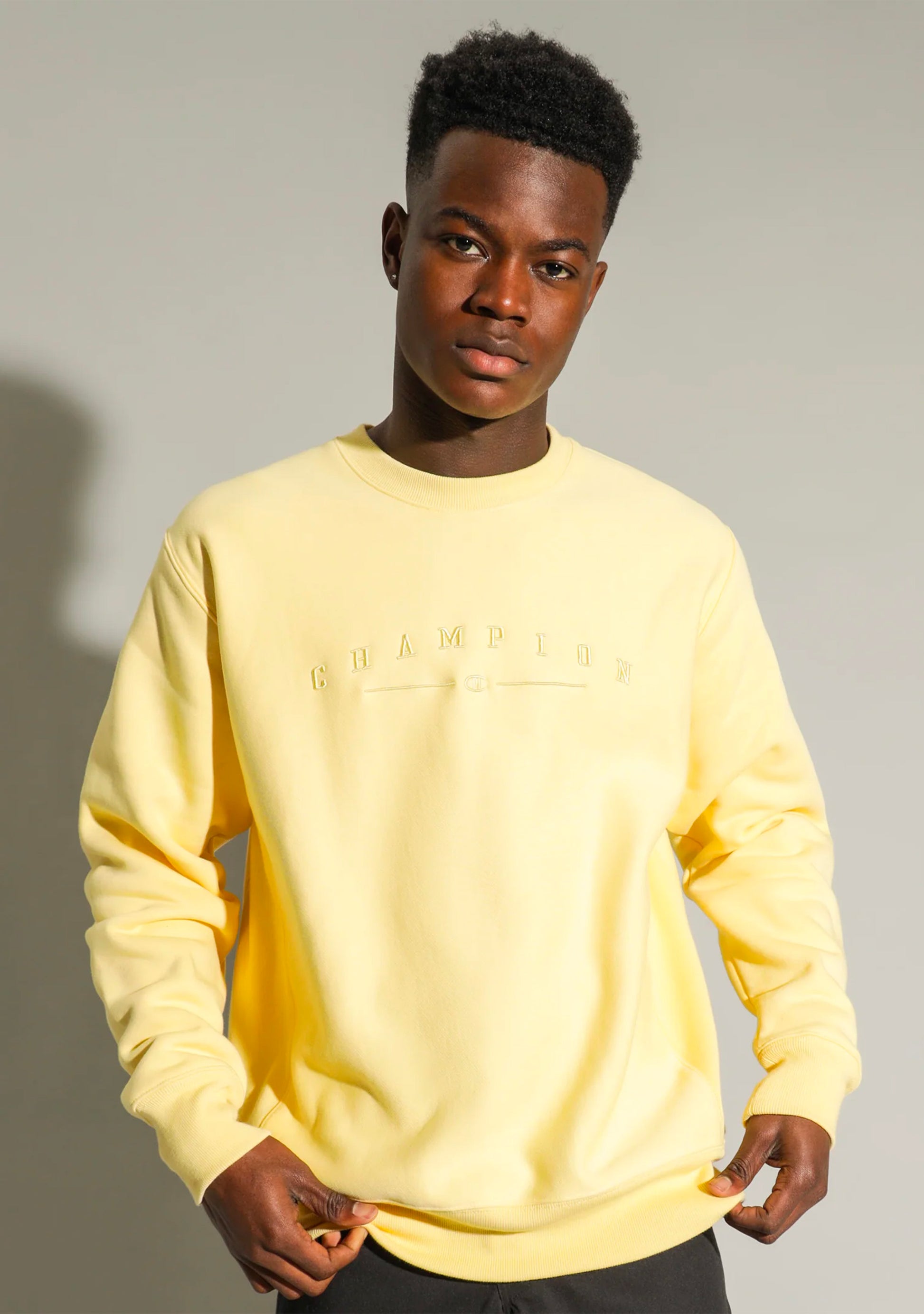 Champion Men's Reverse Weave 2K Logo Crew