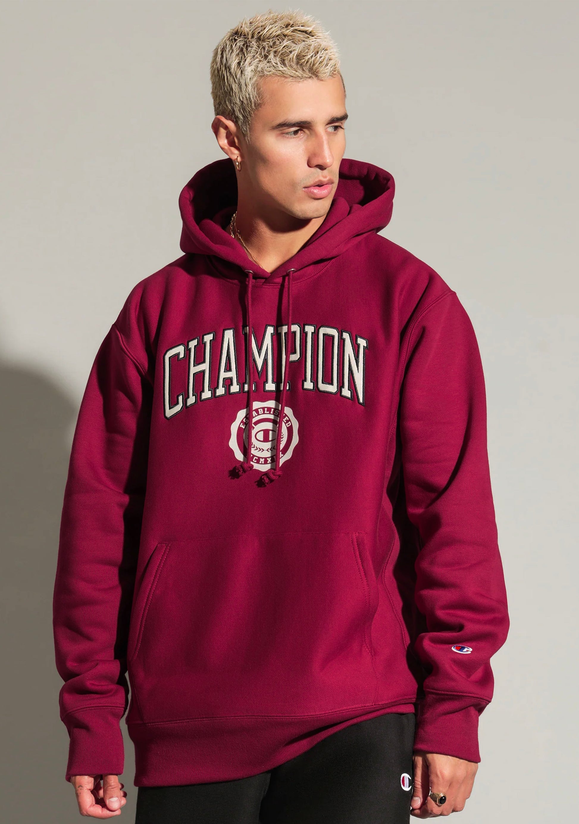 Champion Men's Reverse Weave Archive Hoodie