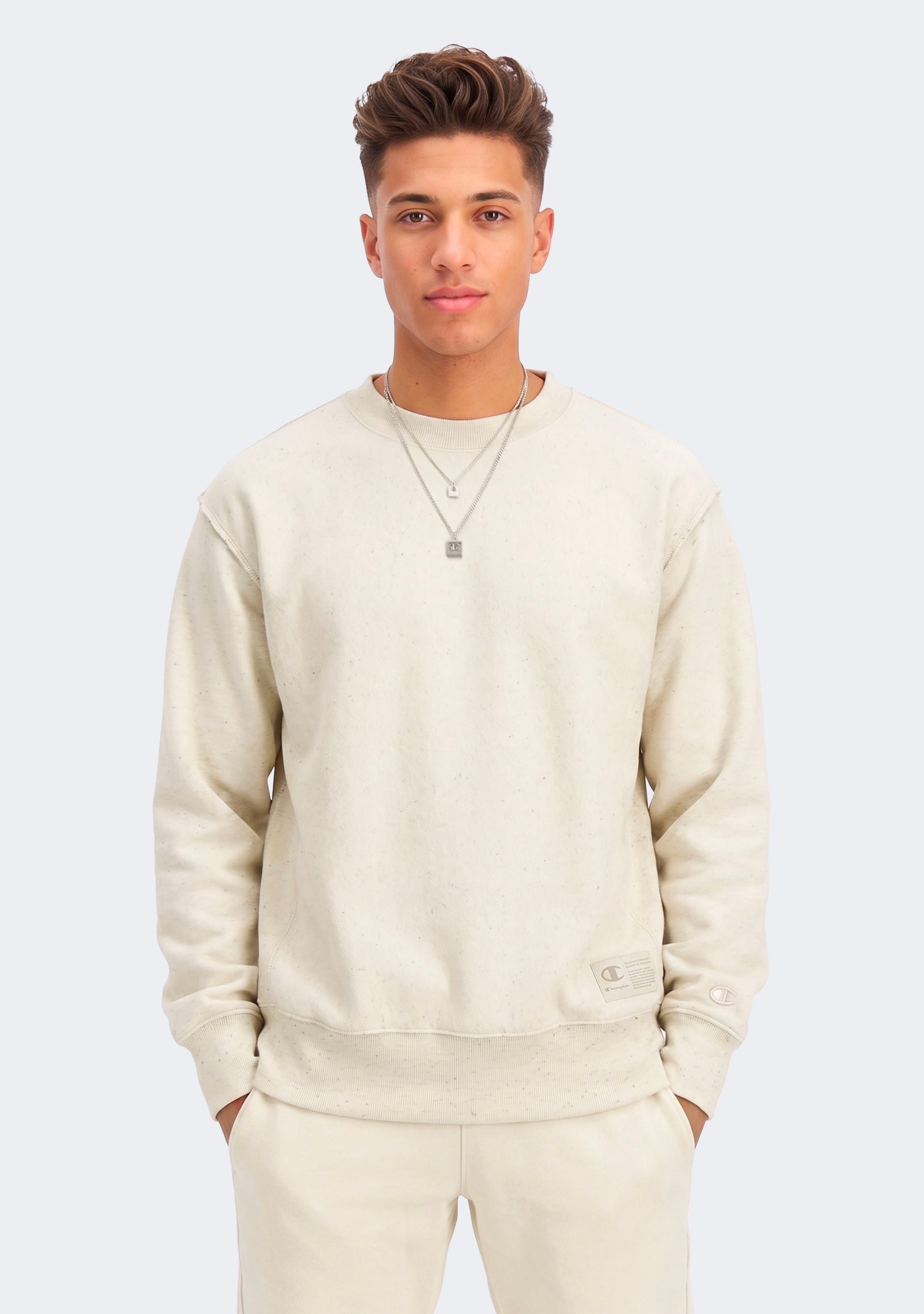 Champion Men's Lifestyle Natural State Crew