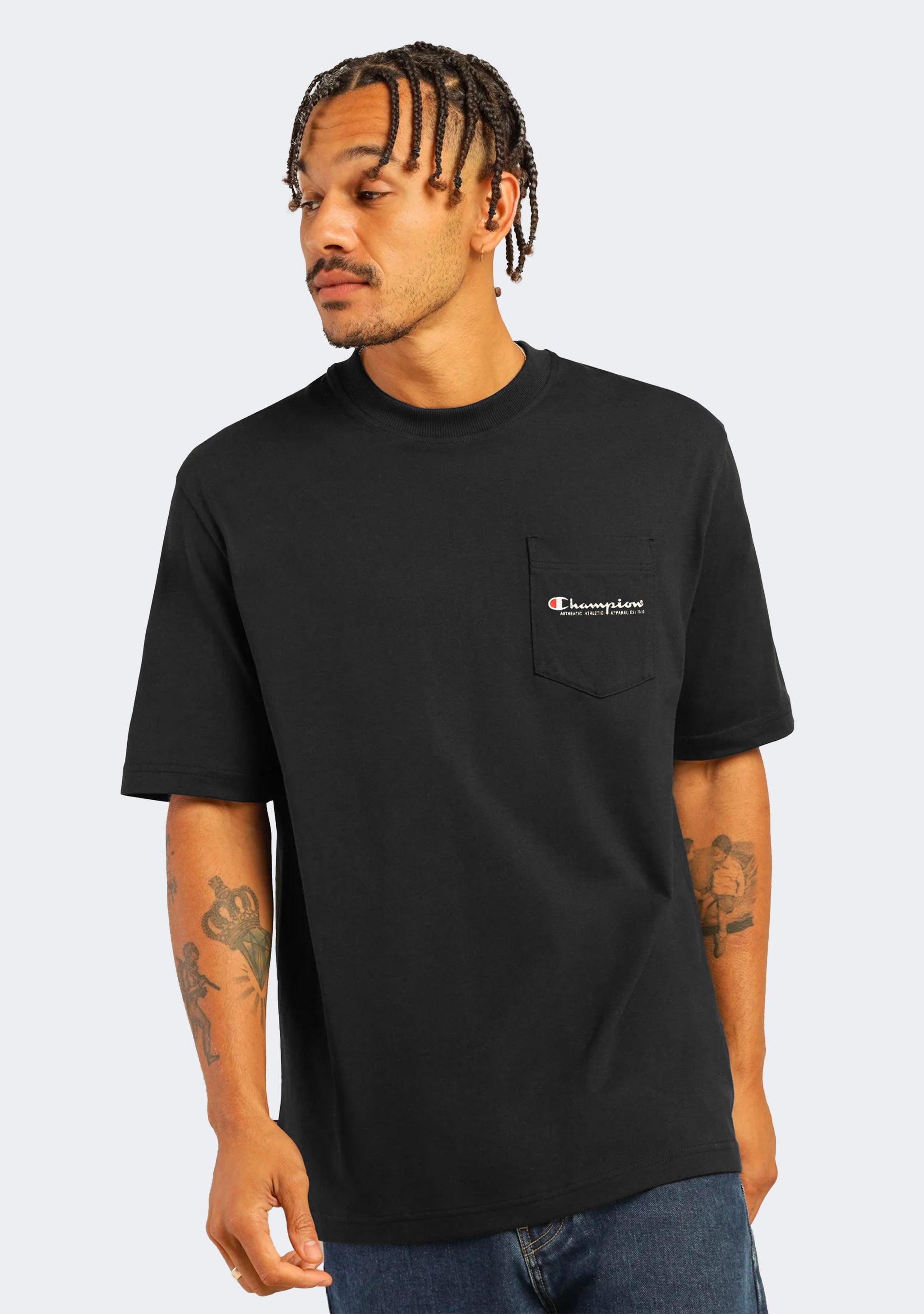Champion Men's Recycled Jersey Script Tee