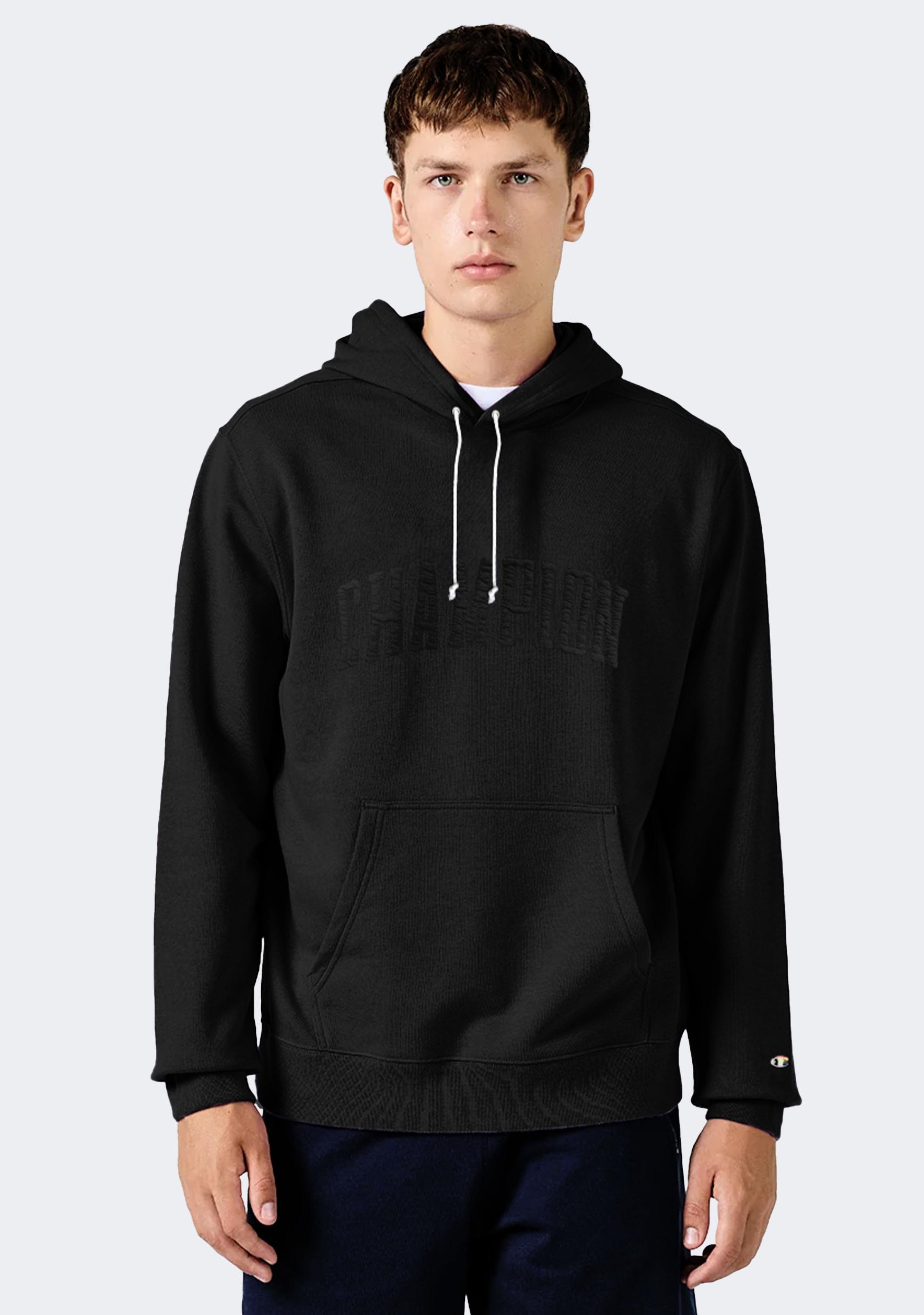 Champion Men's Lifestyle Jacquard Twill Hoodie